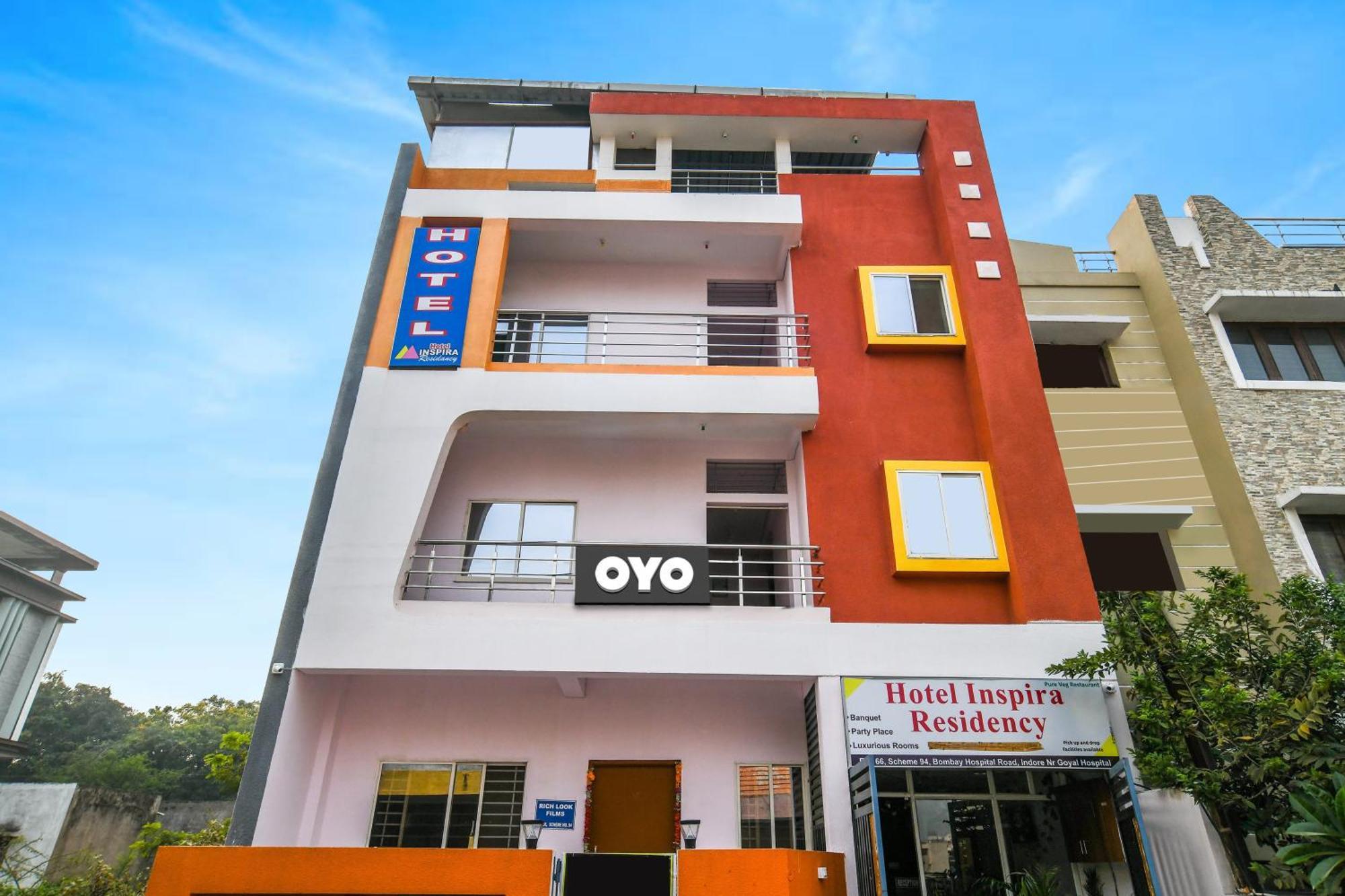 Oyo Hotel Inspira Residency Indore Dış mekan fotoğraf